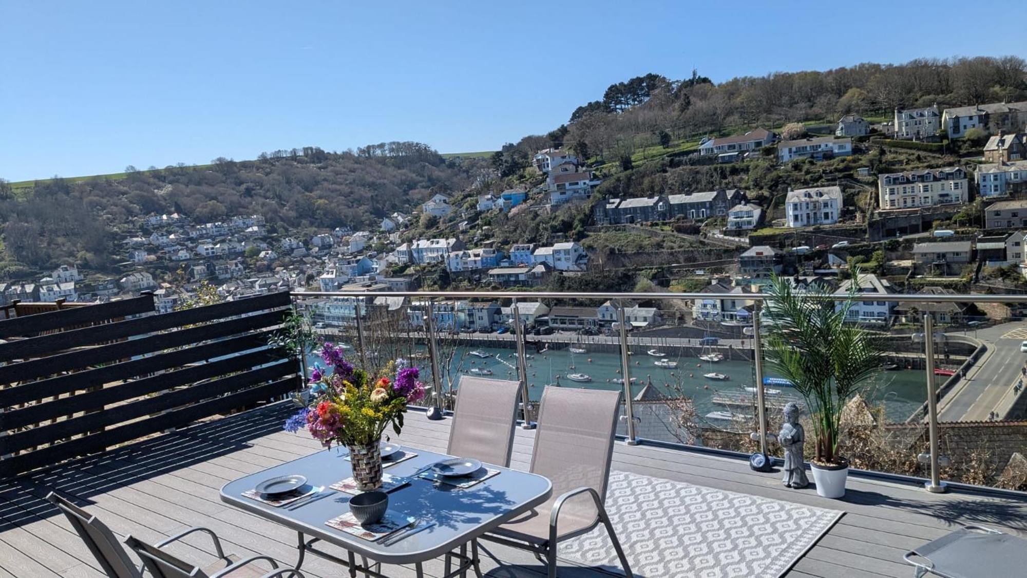 The Hillocks, Looe - Two Bedroom House With Fabulous Views Of Looe Town And Harbour Exterior foto