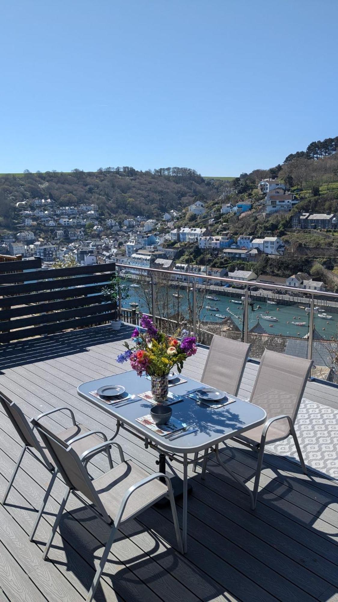 The Hillocks, Looe - Two Bedroom House With Fabulous Views Of Looe Town And Harbour Exterior foto